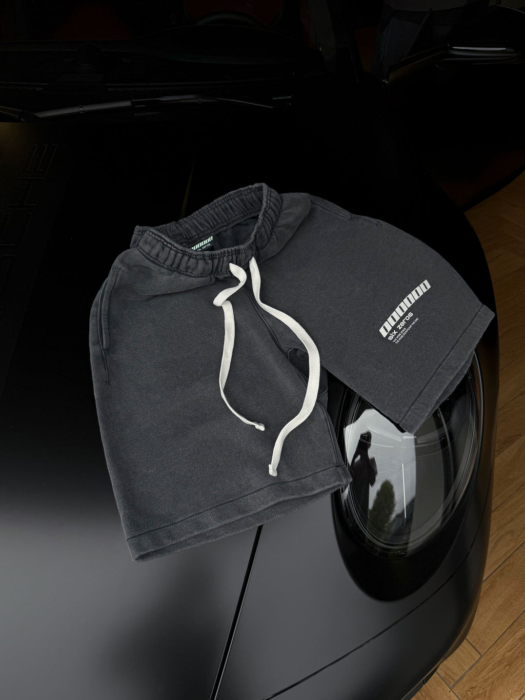 SHORTS "ONE WASHED GREY"