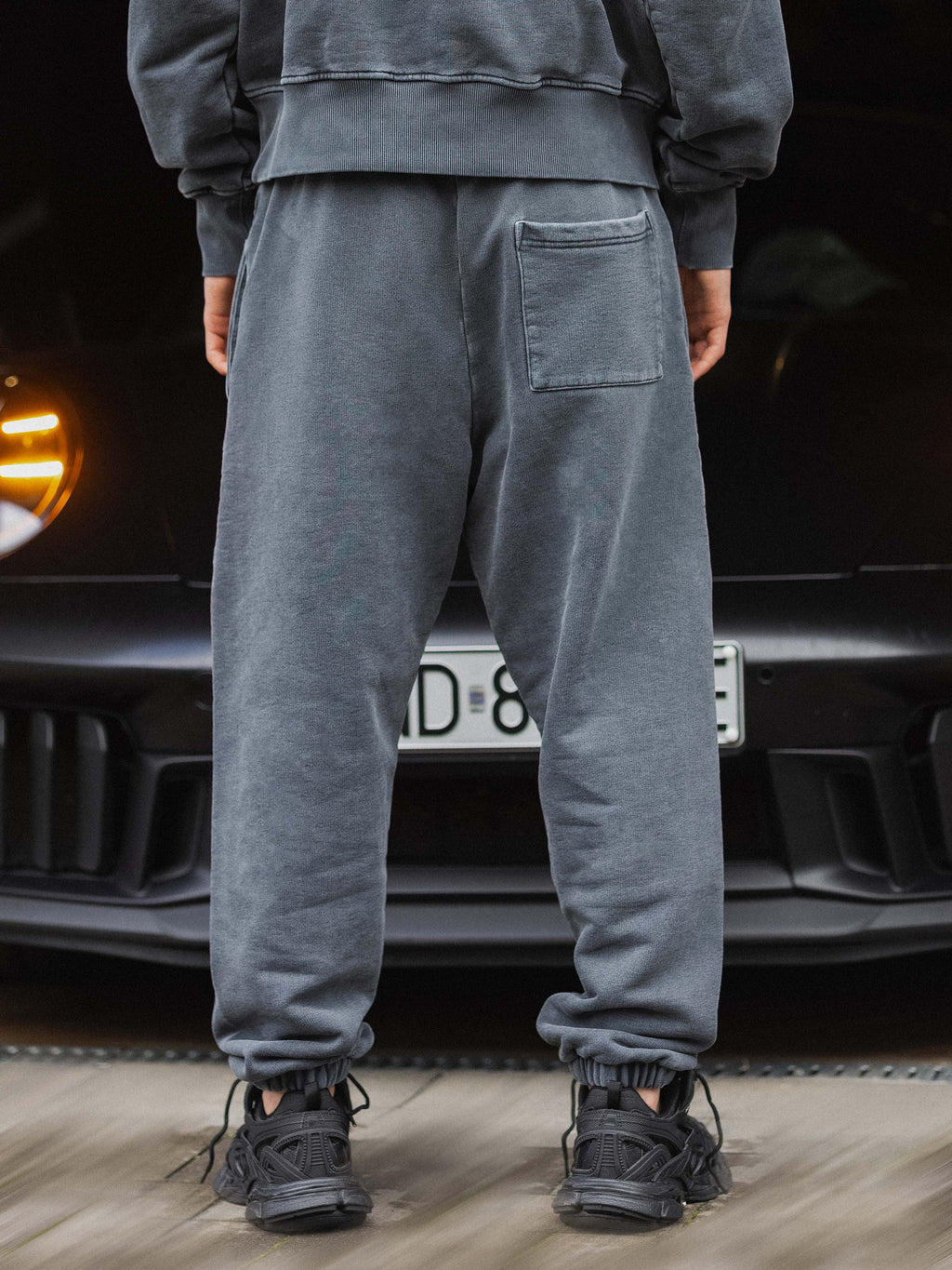 JOGGERS "ONE WASHED GREY"