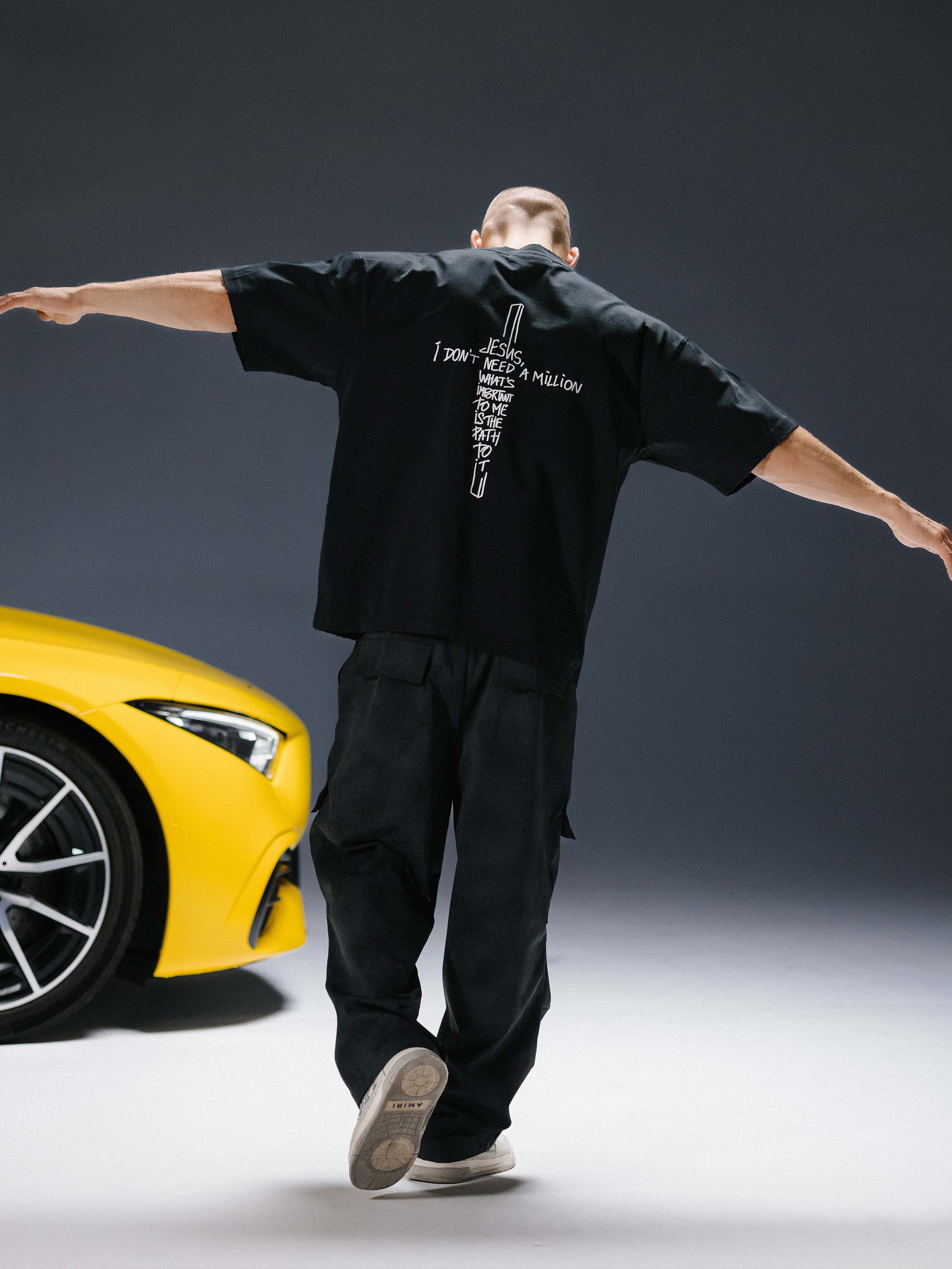 T-SHIRT "JESUS BLACK"