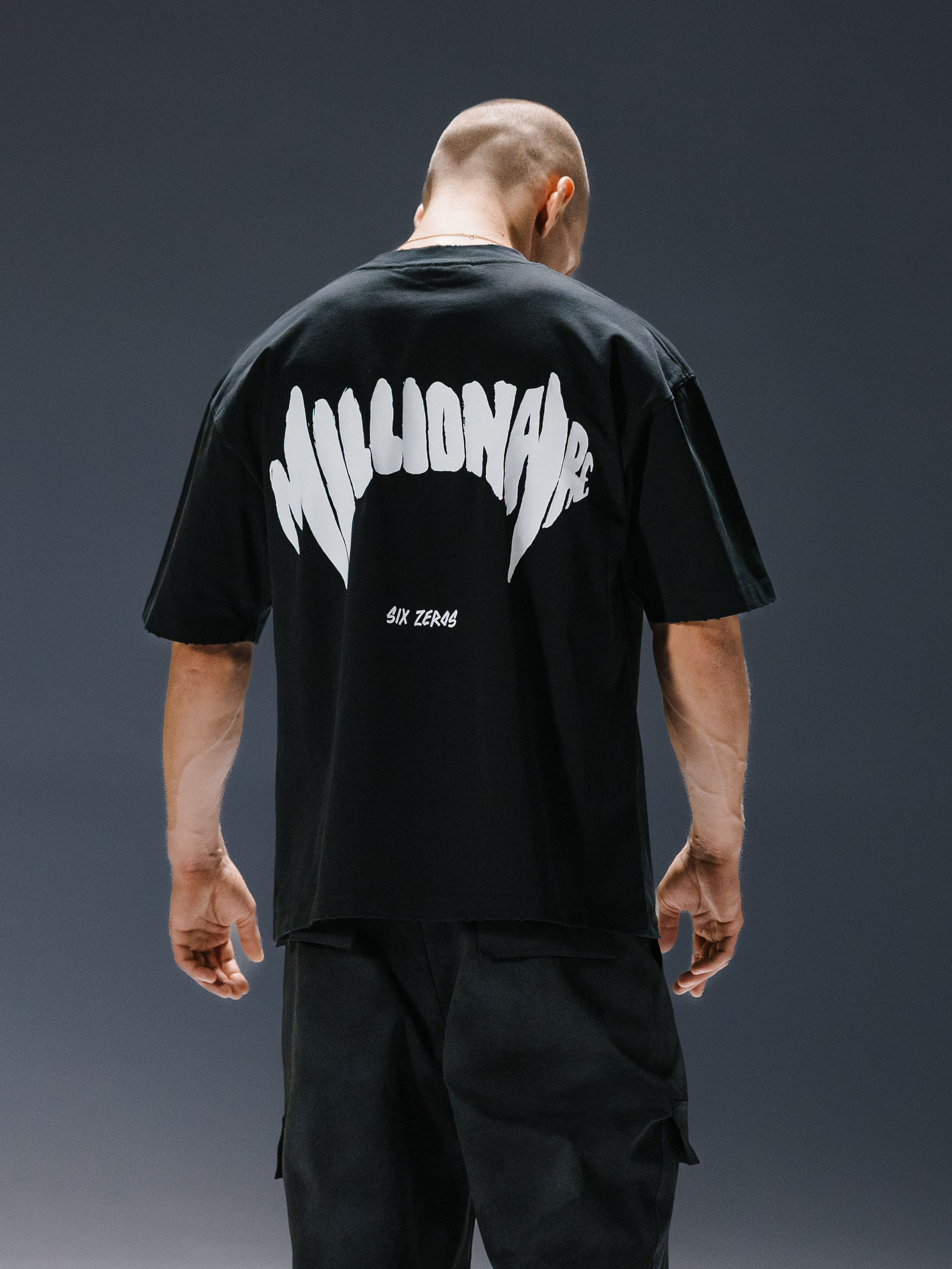 T-SHIRT "MILLIONAIRE BLACK"