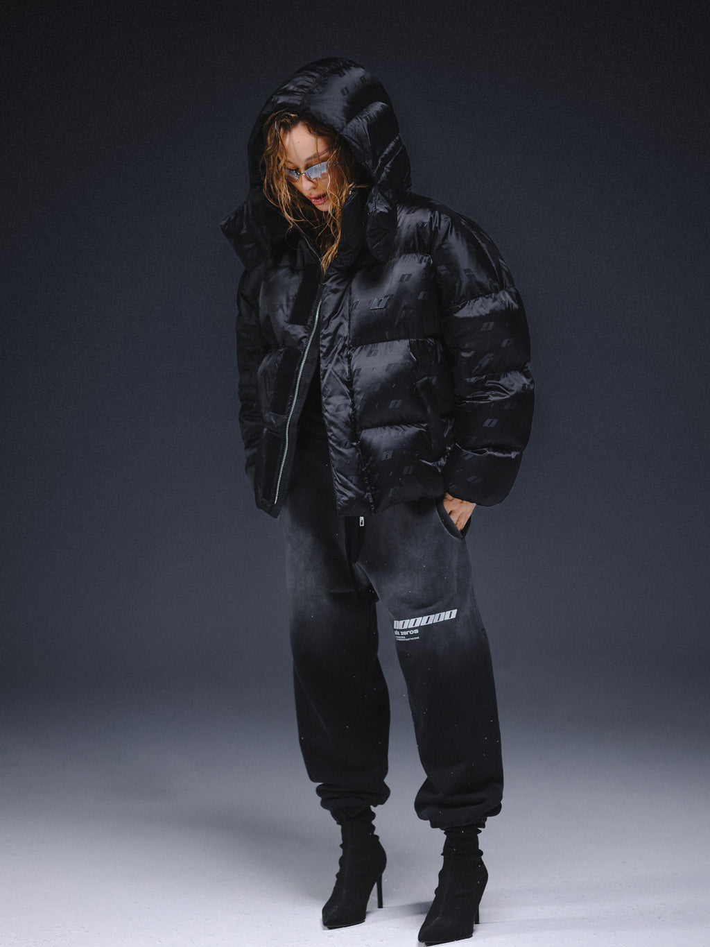 JACKET "ZERO BLACK MONOGRAM"