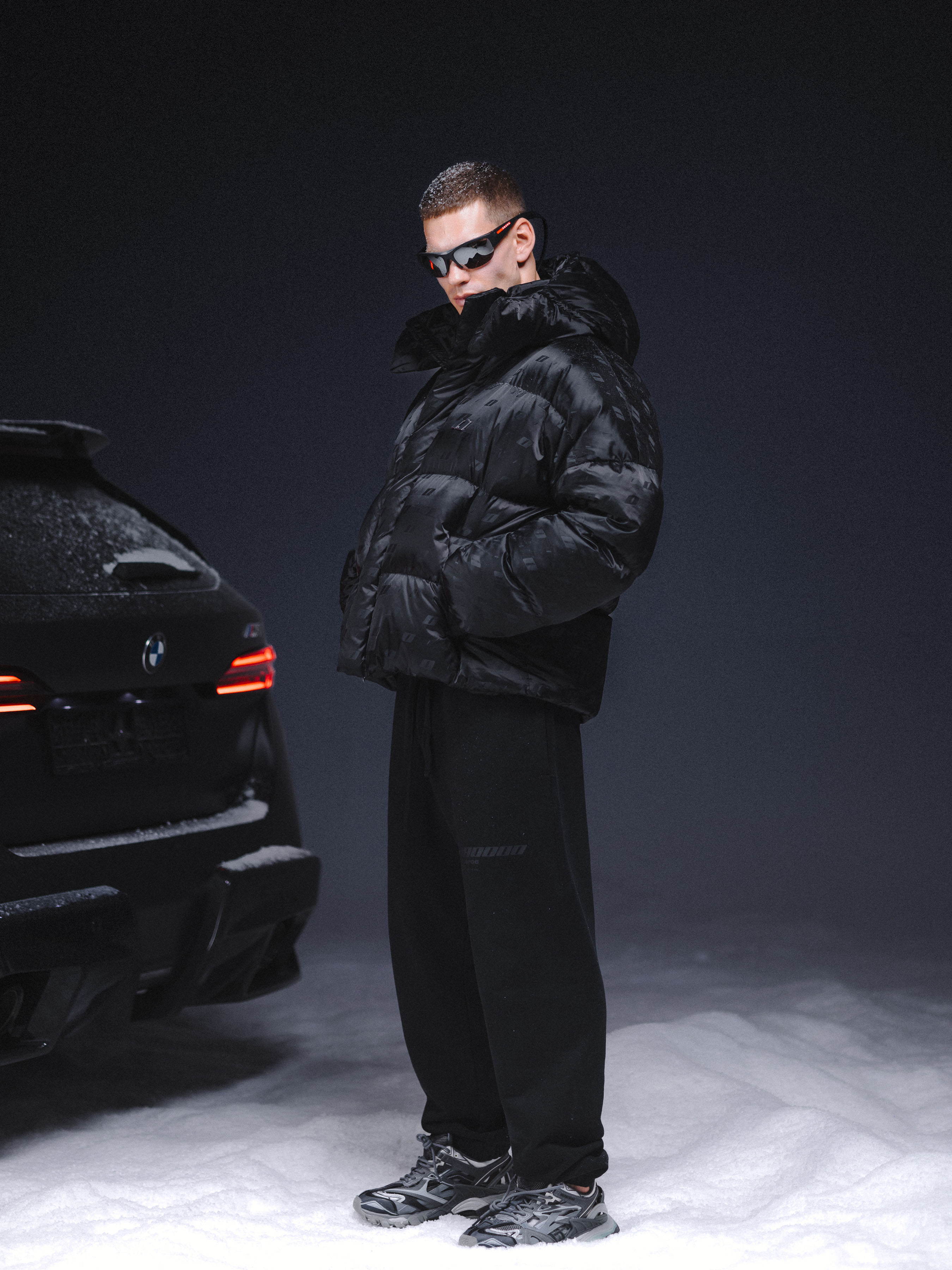 JACKET "ZERO BLACK MONOGRAM"