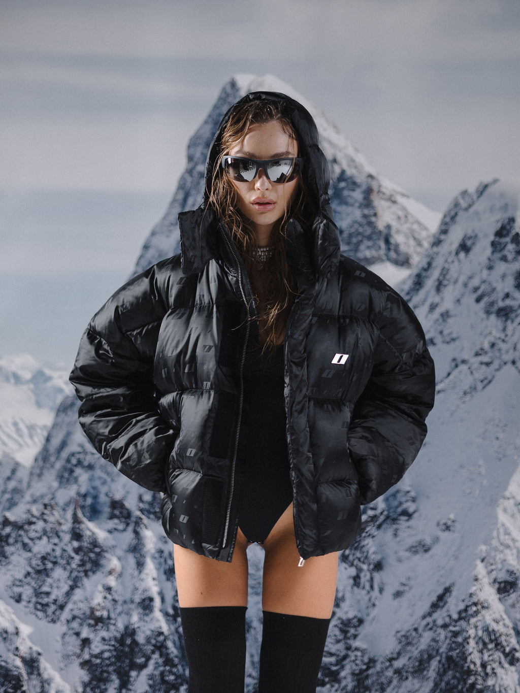 JACKET "ZERO BLACK MONOGRAM"