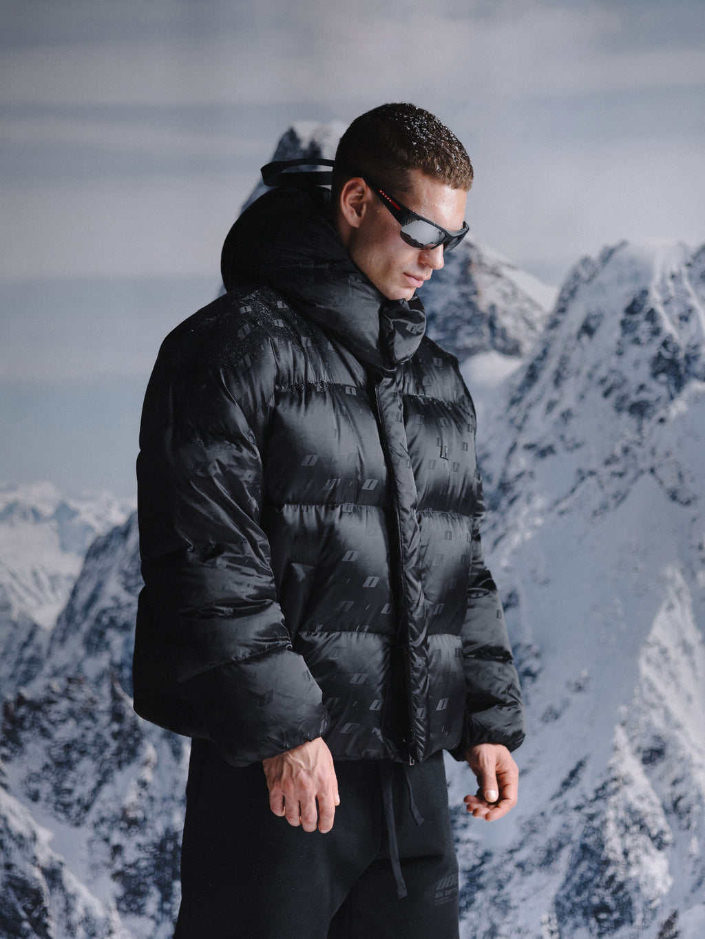 JACKET "ZERO BLACK MONOGRAM"