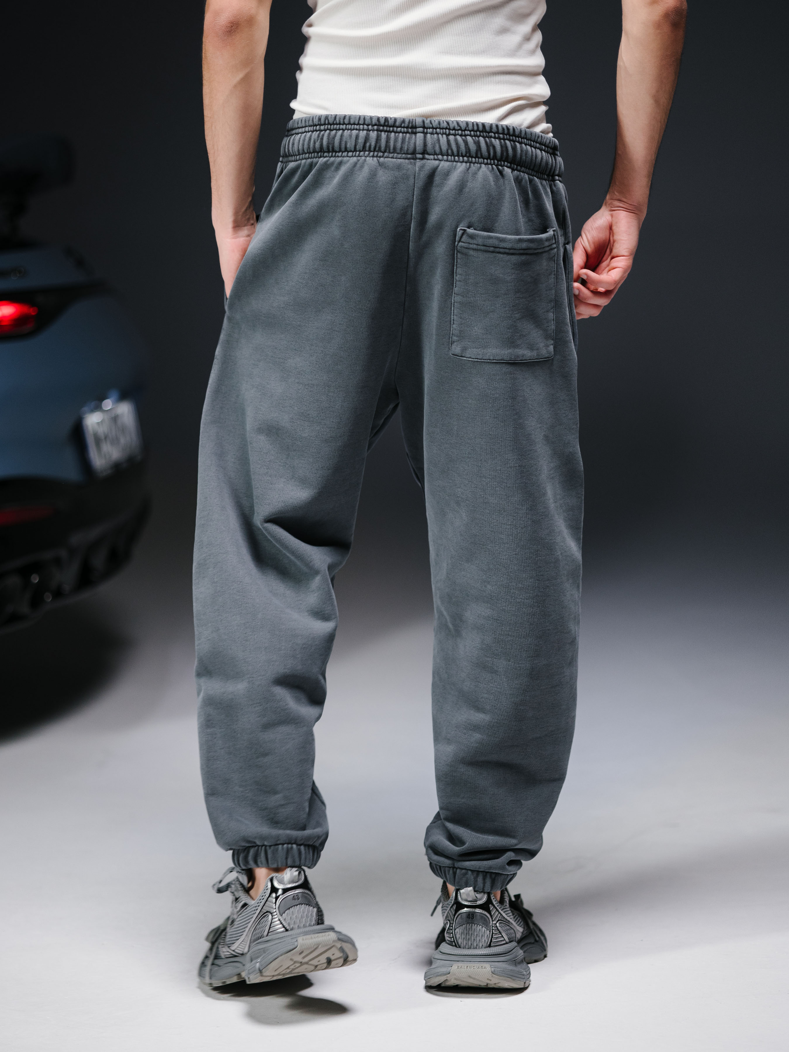 JOGGERS "JESUS DEEP BLUE"
