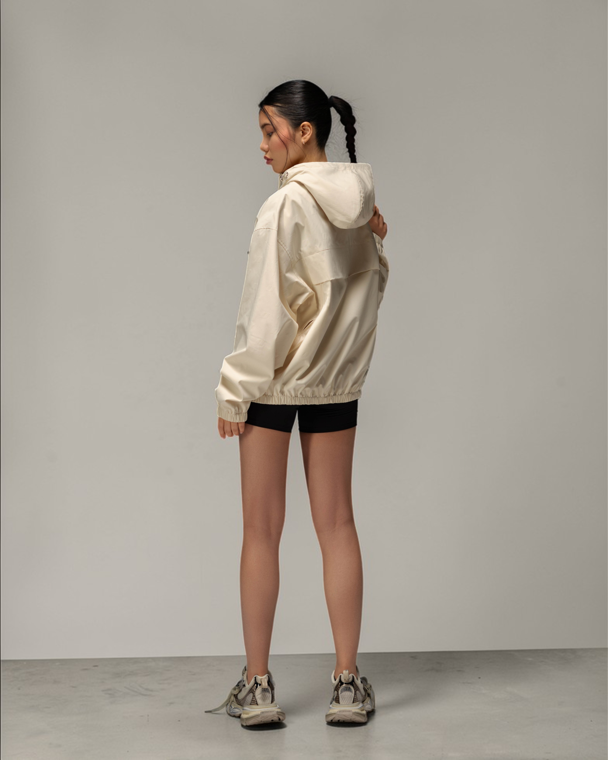 Jacket ZERO FORM monogram off-white