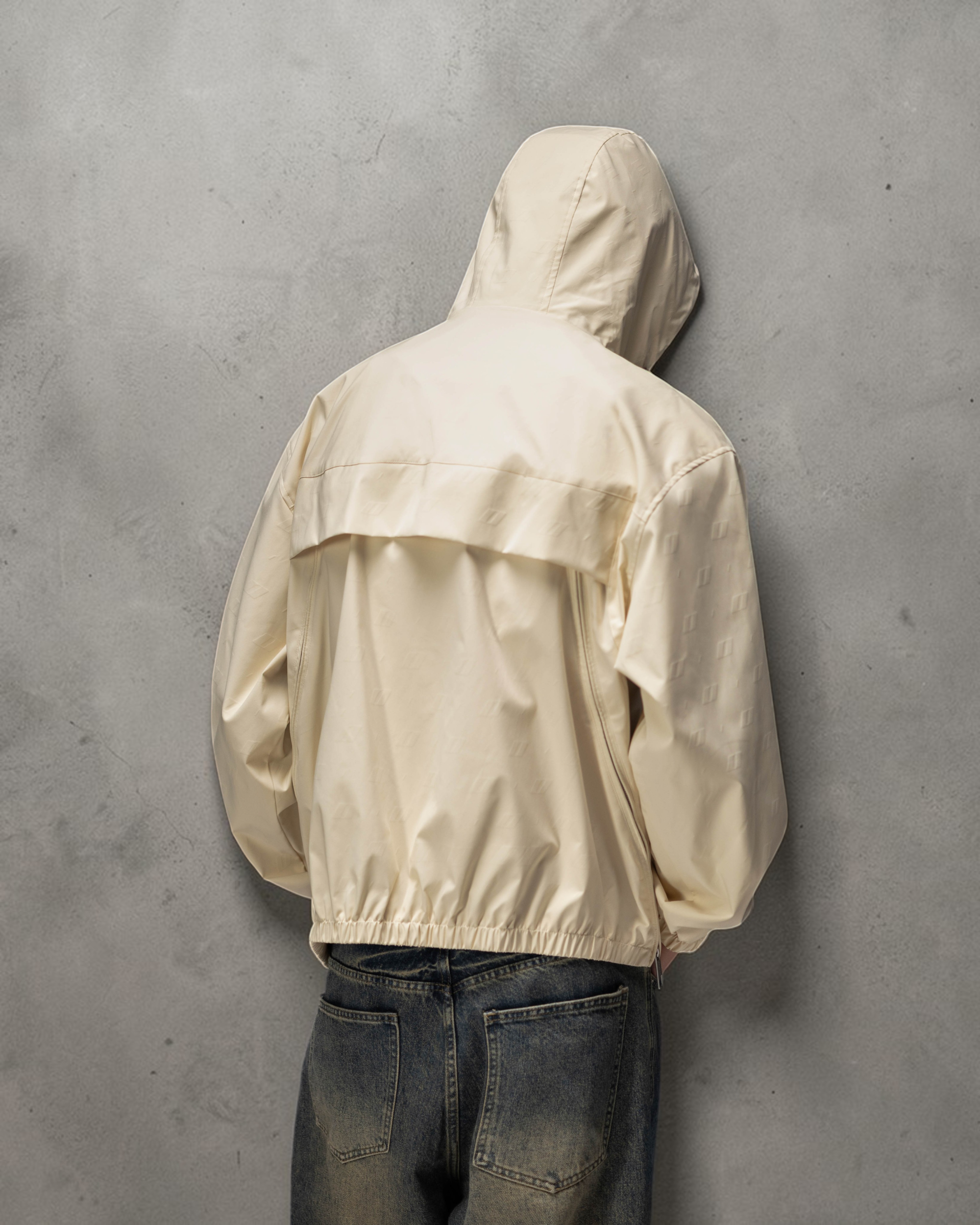 Jacket ZERO FORM monogram off-white